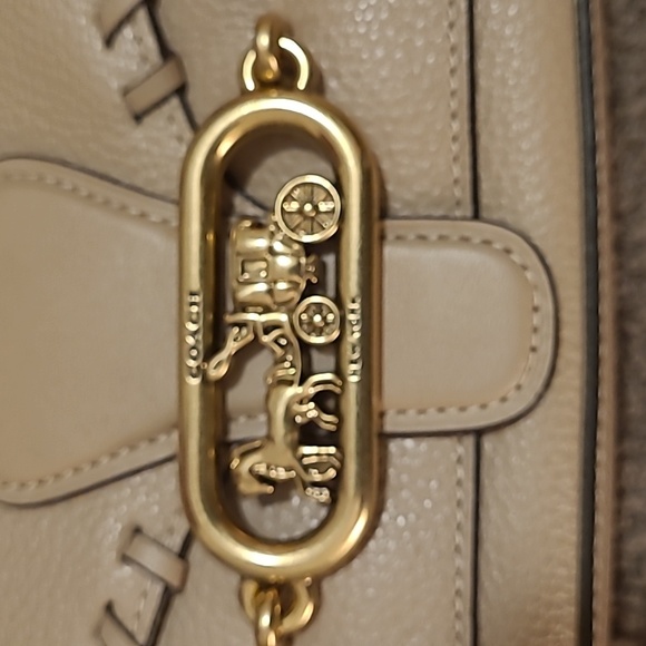 Coach Jade Leather Bag with Whipstitch - Picture 2 of 7